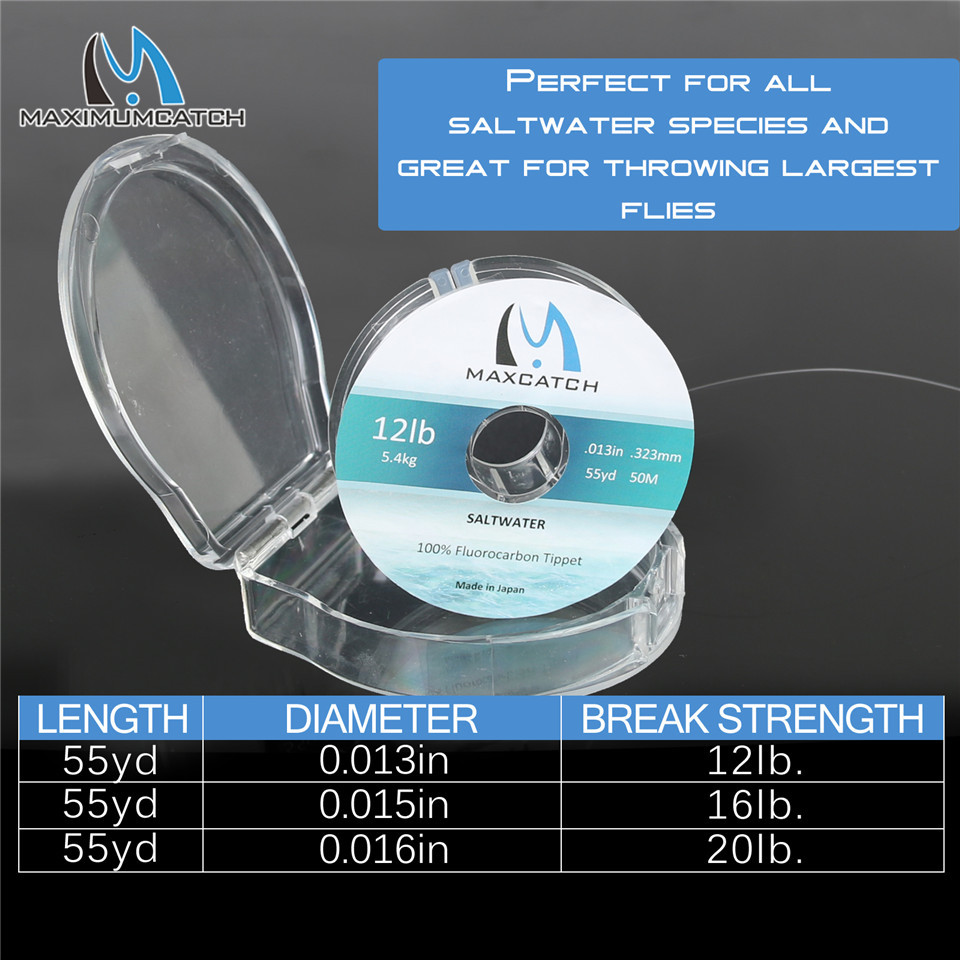 Maximumcatch 100% Pure Fluoroc - Fluorocarbon Line บทวิจารณ์และราคา