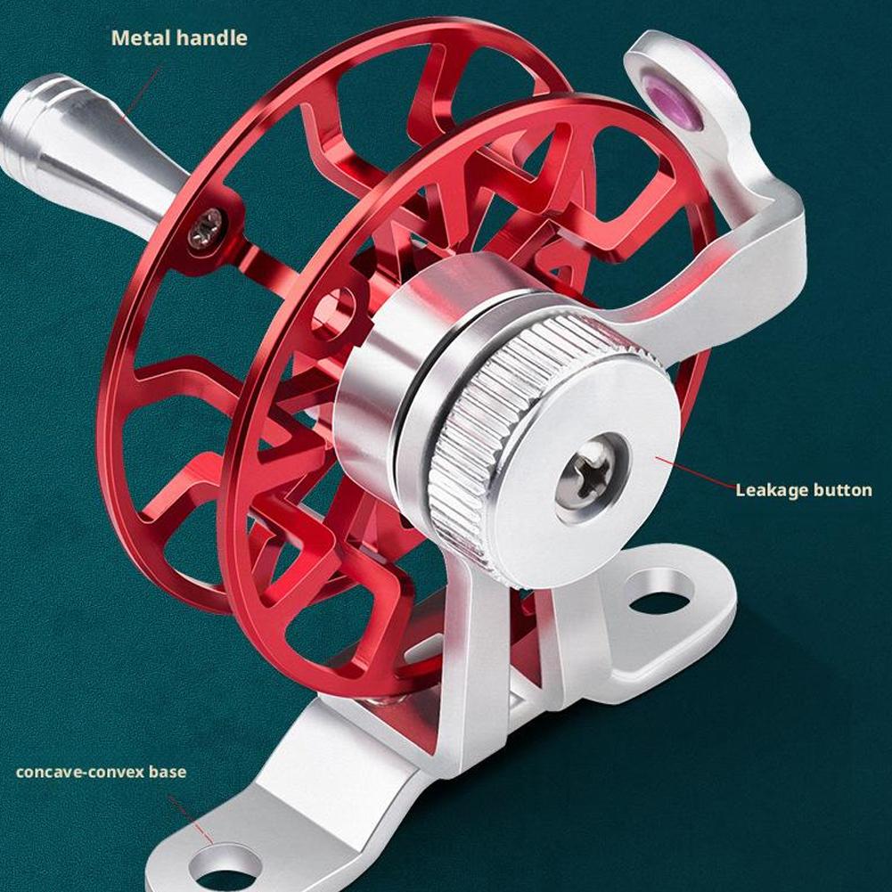 รอกตกปลาขนาดเล็กแบบโลหะทั้งตัว - Ice Fishing Line บทวิจารณ์และราคา