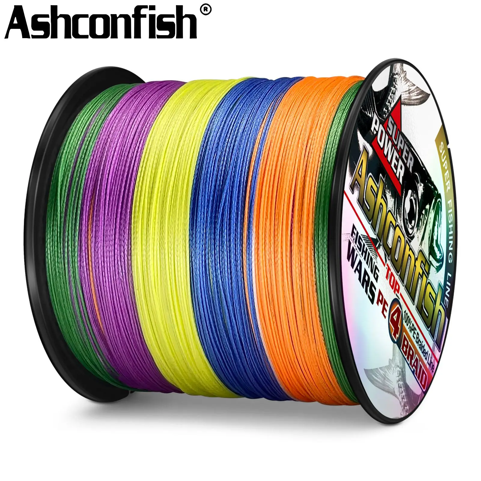Ashconfish สายสายถักหลากสี500เ - Ice Fishing Line บทวิจารณ์และราคา